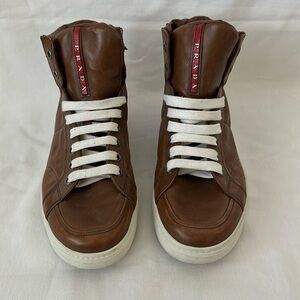Prada Men’s High Top Sneakers